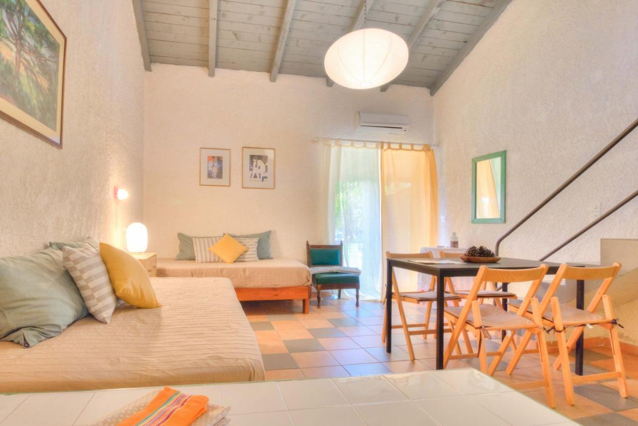 Lefkes Apartments Akharavi Extérieur photo